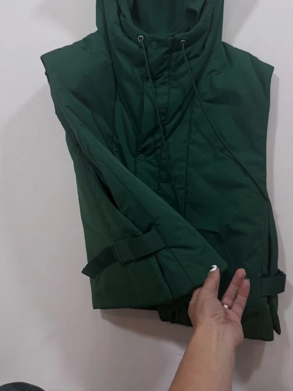 COS sleeveless padded